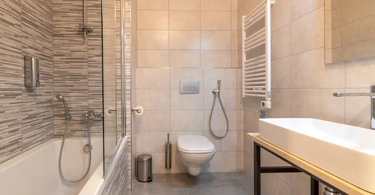 Salle de bain - Hôtel Bahia - Villeneuve Loubet - Côte d'Azur - France